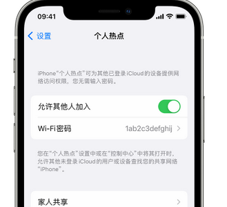 盂县apple服务站点分享iPhone上个人热点丢失了怎么办 